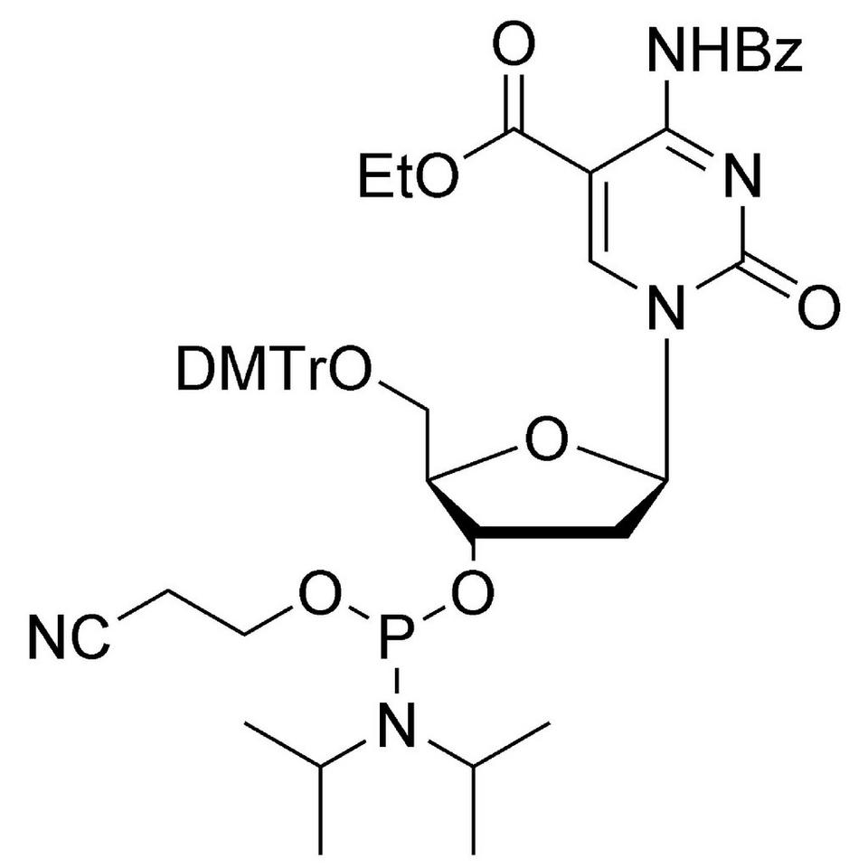5-Carboethoxy dC CE-Phosphoramidite, BULK (g), Glass Screw-Top